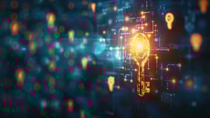 digital-security-concept-illuminated-key-unlocking